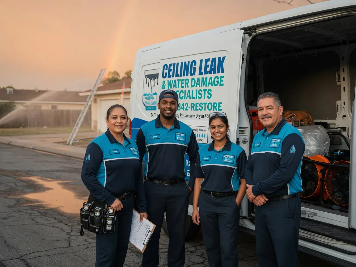 Ceiling Leak Cleanup company in Angier, NC