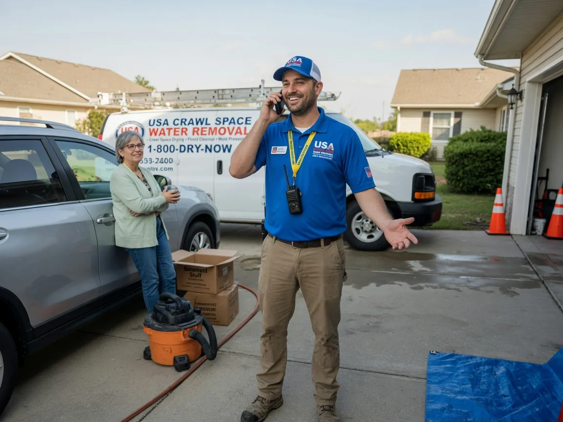 Crawl Space Water Removal Angier, NC FAQs